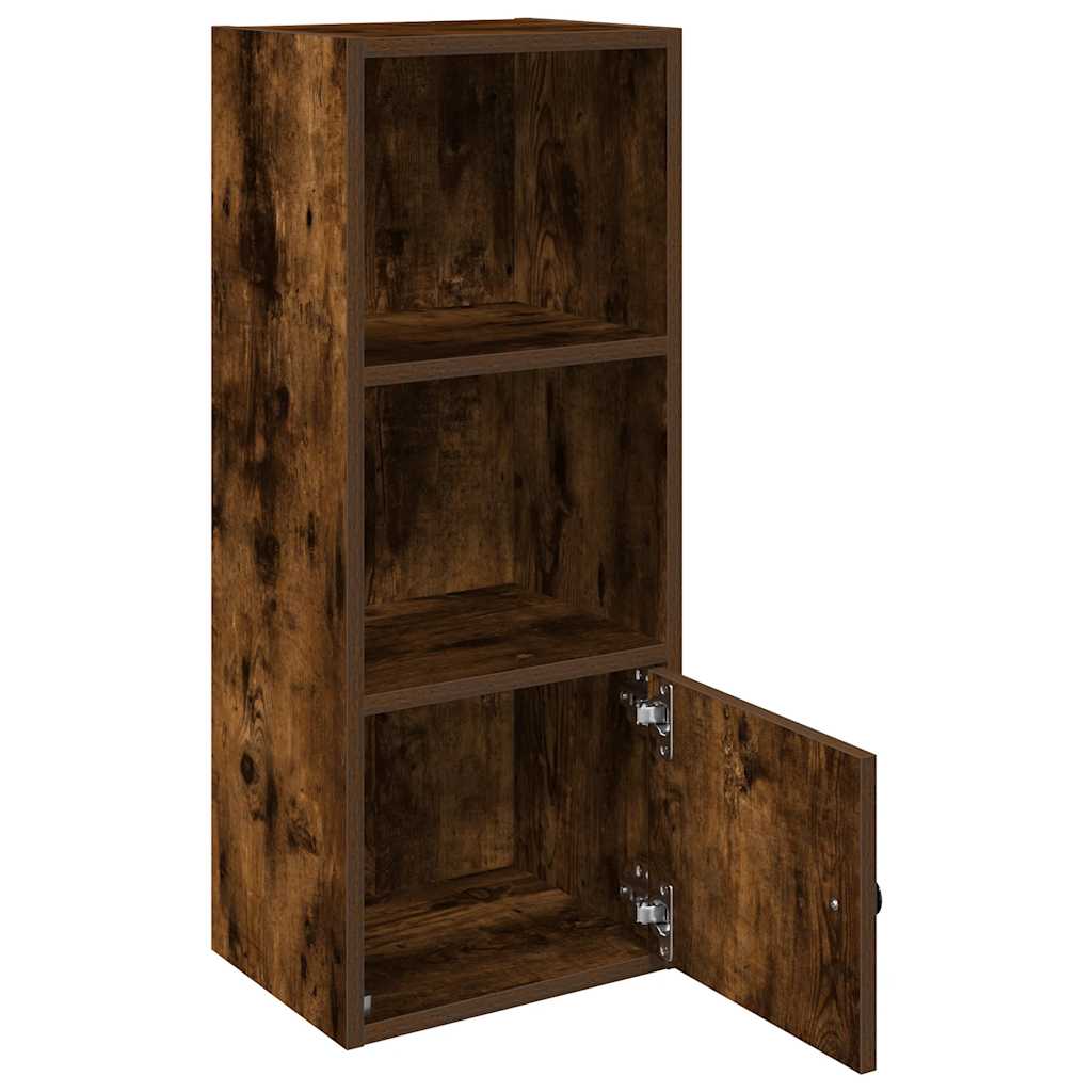 Bookshelf Smoked Oak 31x24x77 cm Wood Material