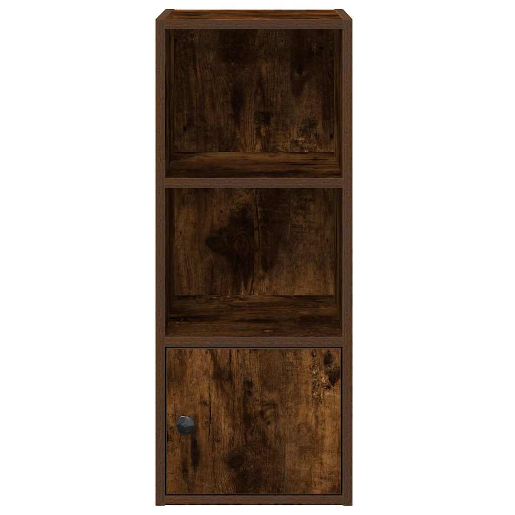 Bookshelf Smoked Oak 31x24x77 cm Wood Material