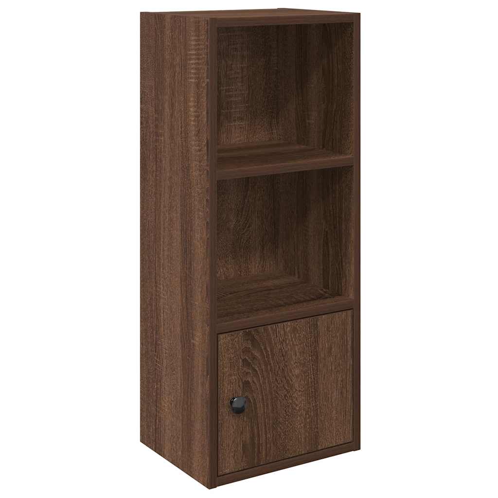 Bookshelf Brown Oak Look 31x24x77 cm Wood Material