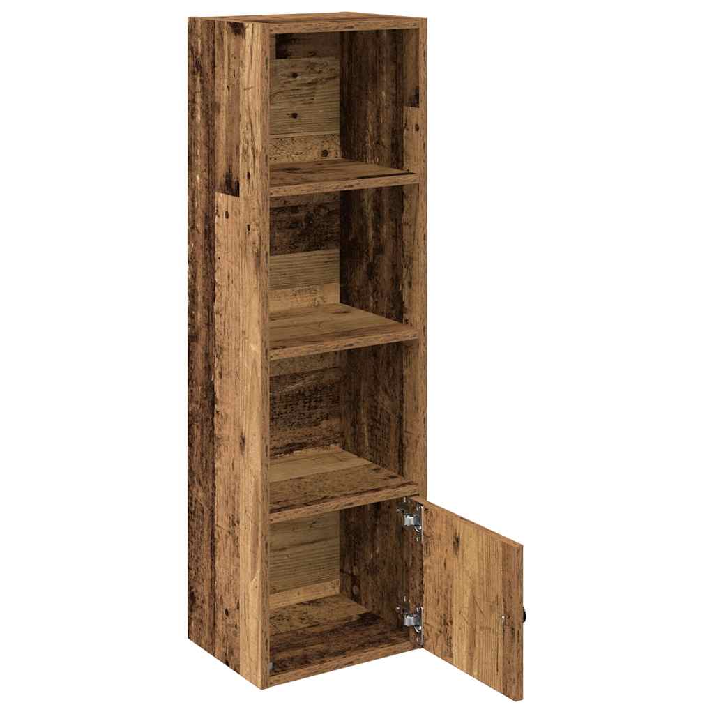 Bookshelf old wood look 31x24x102 cm wood material