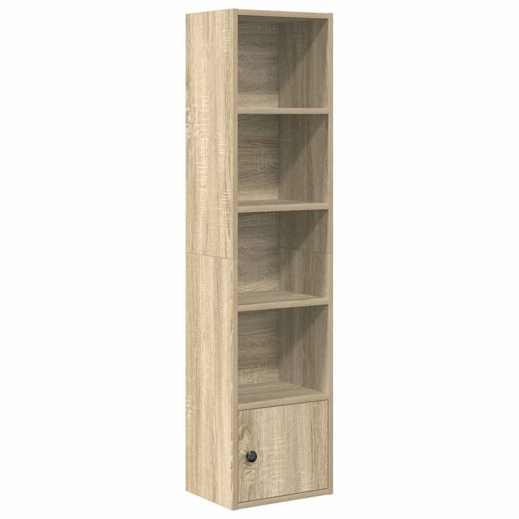 Bookshelf Sonoma Oak 31x24x127 cm Wood Material