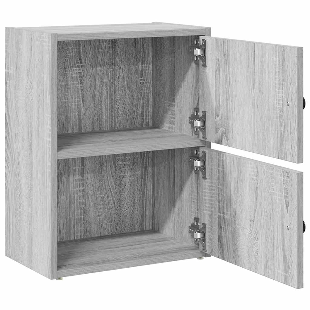 Bookshelf Gray Sonoma 40x24x52 cm Wood Material