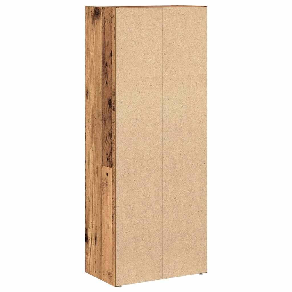 Bücherregal Altholz-Optik 40x24x102 cm Holzwerkstoff