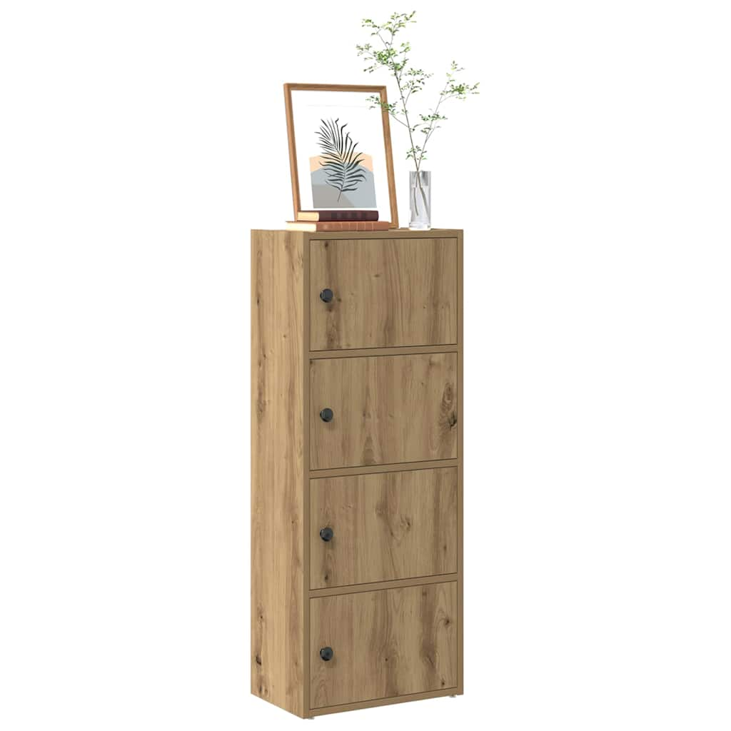 Bücherregal Artisan-Eiche 40x24x102 cm Holzwerkstoff