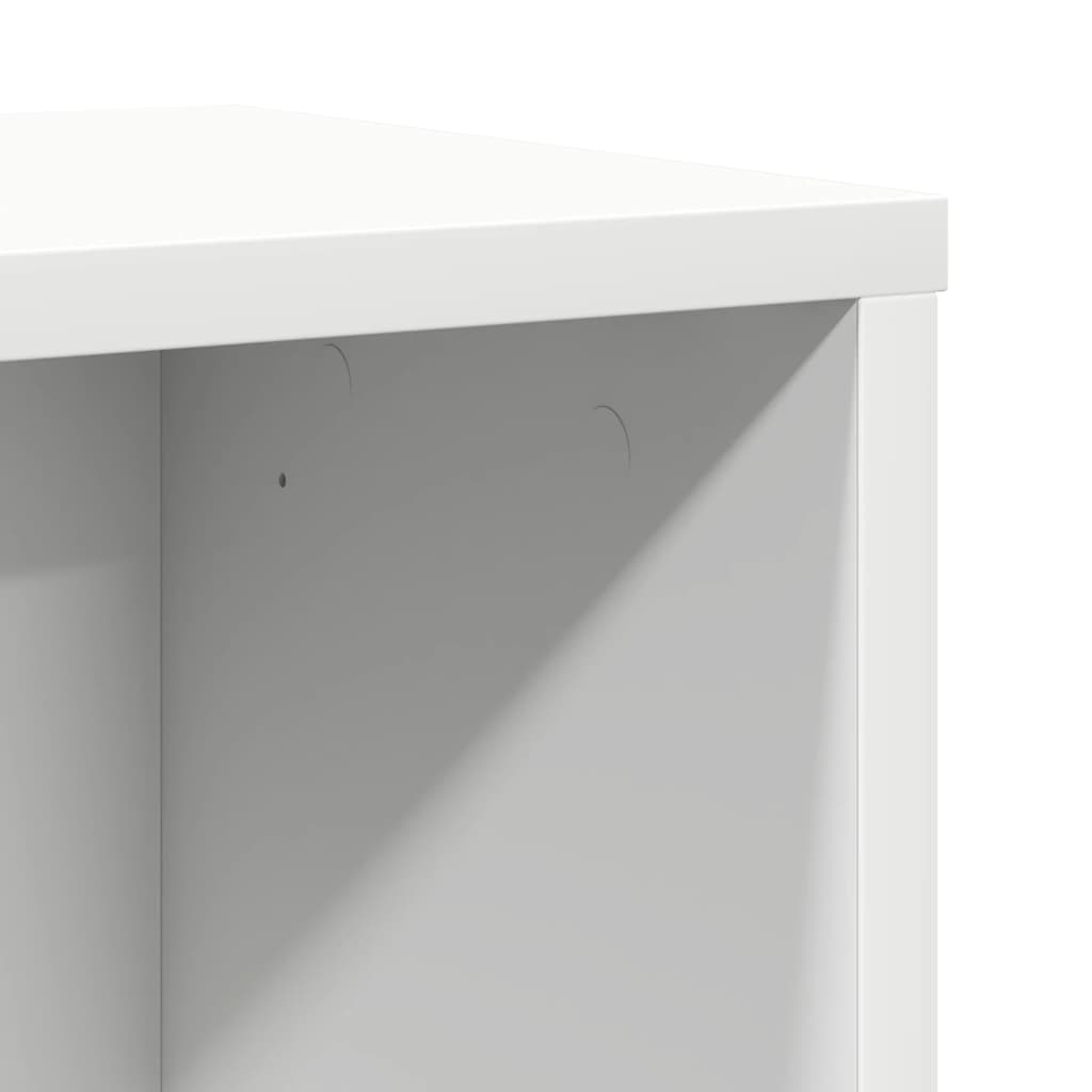 Bookshelf White 60x24x101.5 cm Wood Material