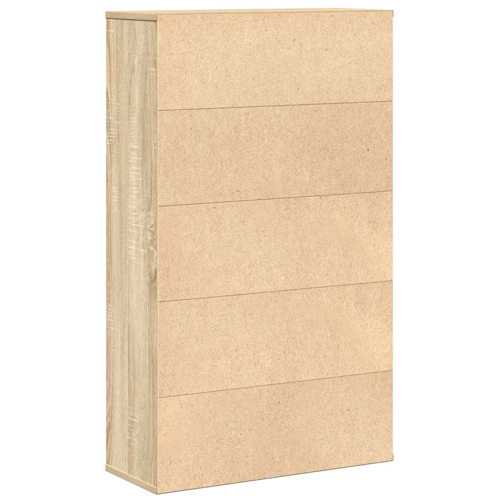 Bücherregal Sonoma-Eiche 60x24x101,5 cm Holzwerkstoff