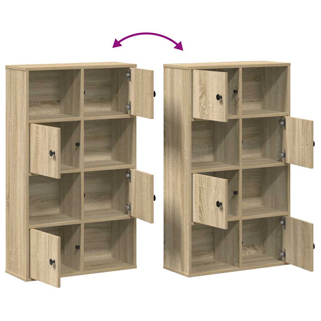 Bücherregal Sonoma-Eiche 60x24x101,5 cm Holzwerkstoff