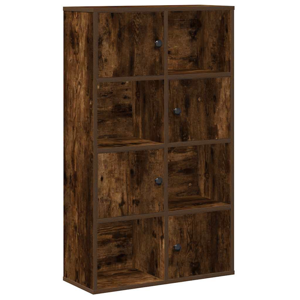 Bookshelf Smoked Oak 60x24x101.5 cm Wood Material