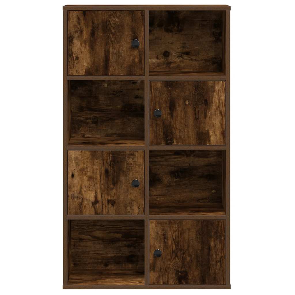 Bookshelf Smoked Oak 60x24x101.5 cm Wood Material