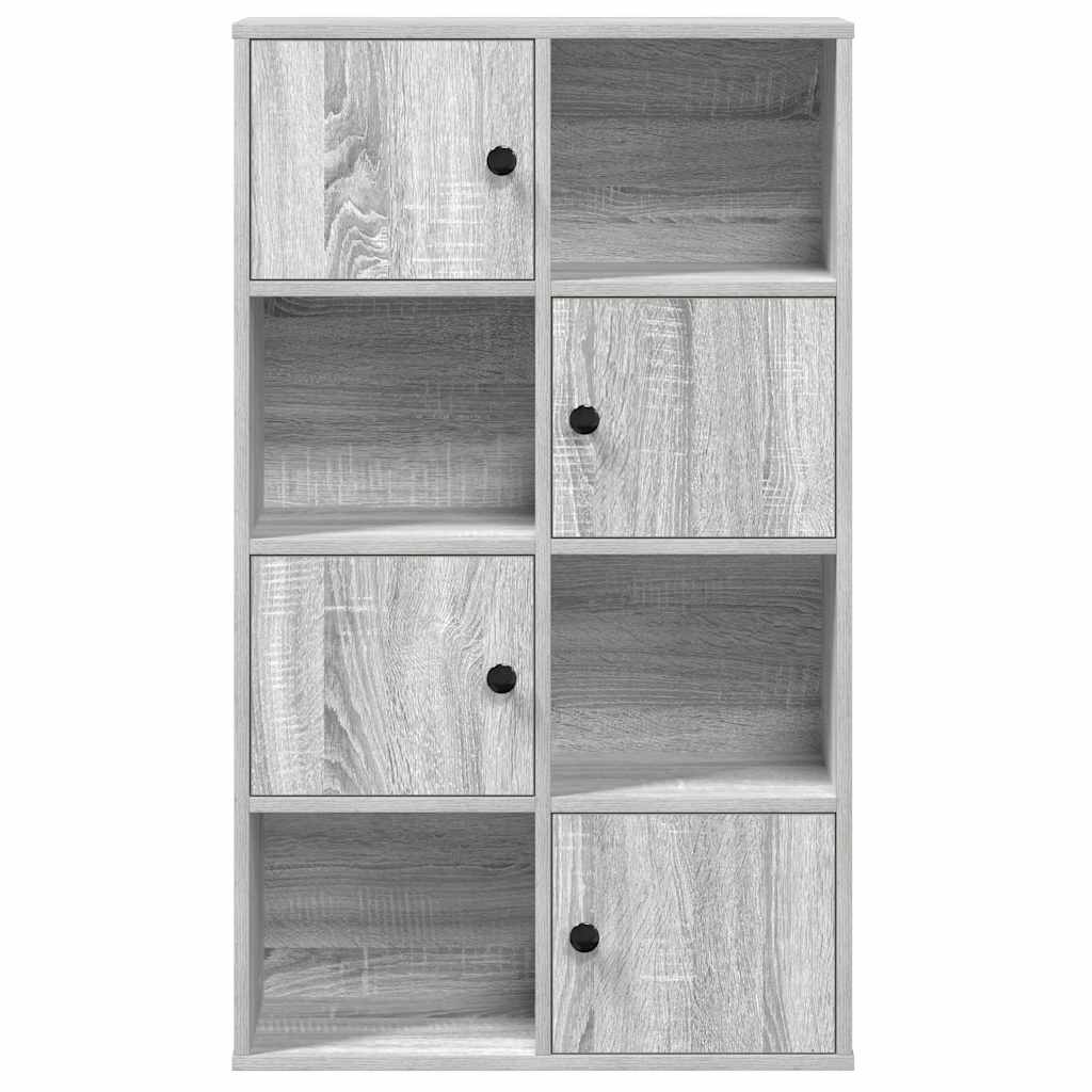 Bücherregal Grau Sonoma 60x24x101,5 cm Holzwerkstoff