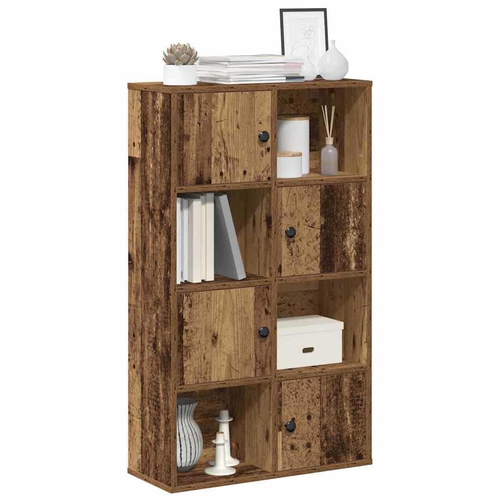 Bookshelf old wood look 60x24x101.5 cm wood material