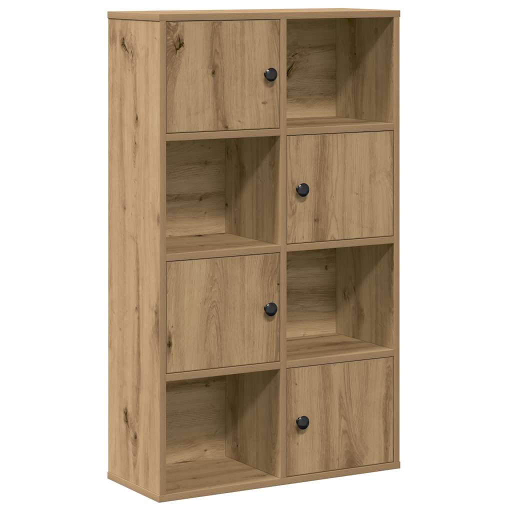 Bookshelf Artisan Oak 60x24x101.5 cm Wood Material