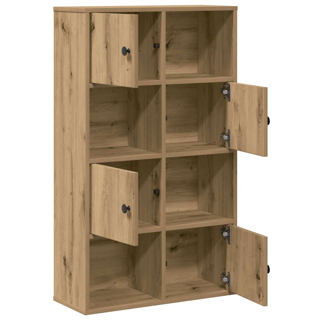 Bookshelf Artisan Oak 60x24x101.5 cm Wood Material