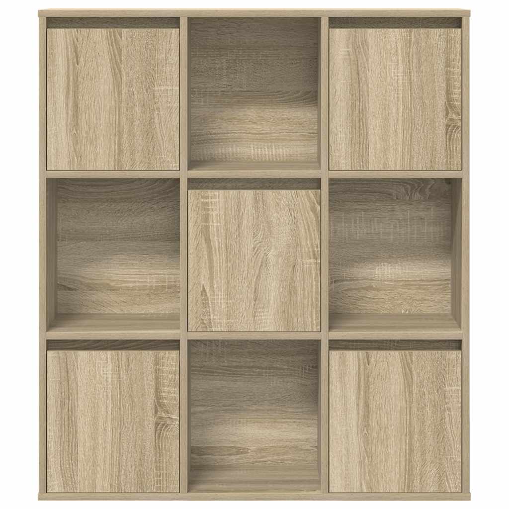 Bookshelf Sonoma Oak 89x24x101.5 cm Wood Material