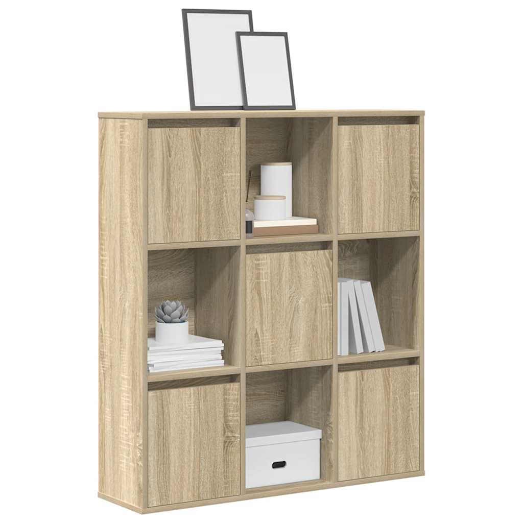 Bücherregal Sonoma-Eiche 89x24x101,5 cm Holzwerkstoff