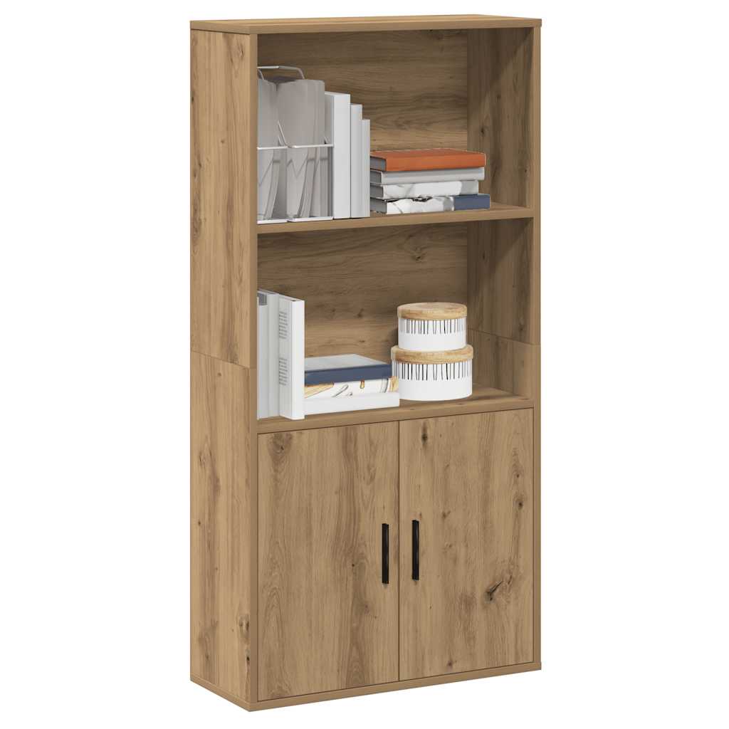 Bücherregal Artisan-Eiche 60x24x120 cm Holzwerkstoff