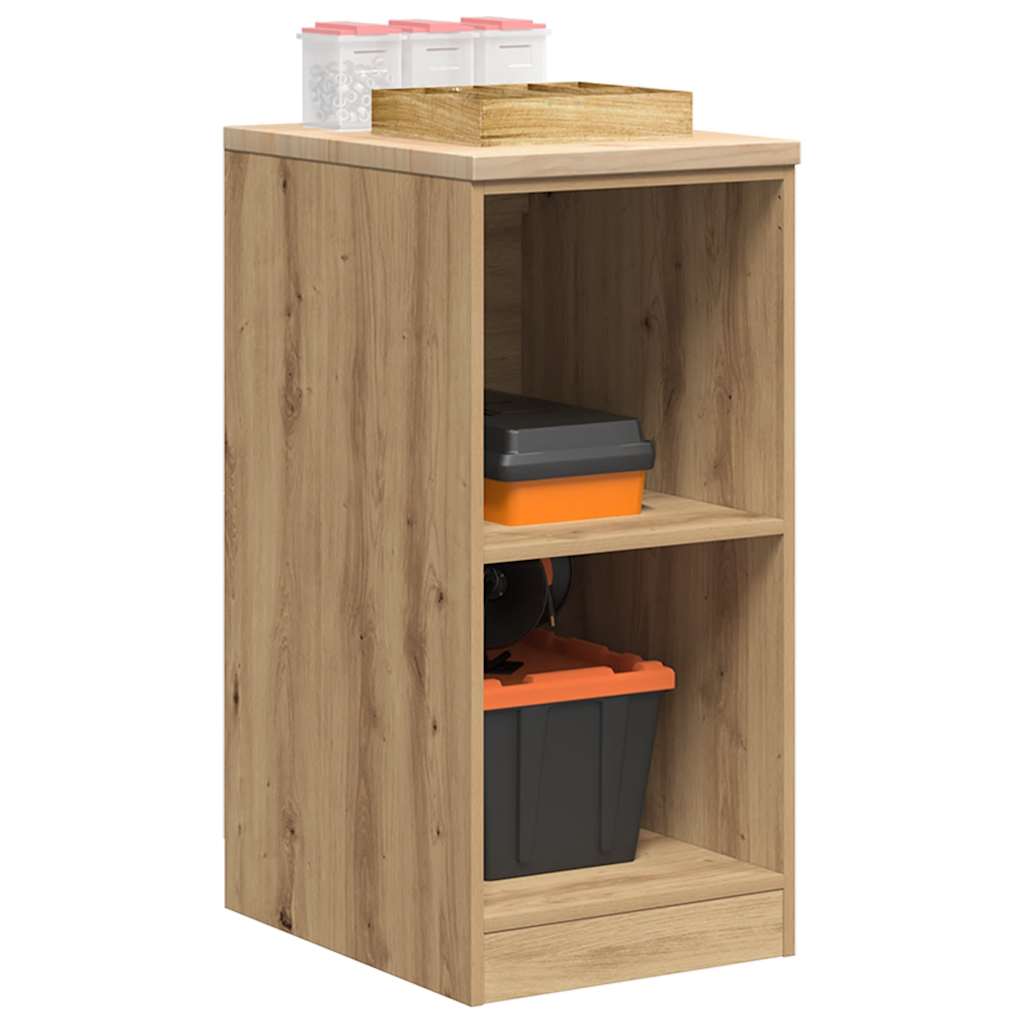 Garage Storage Cabinet Artisan Oak Solid Pine