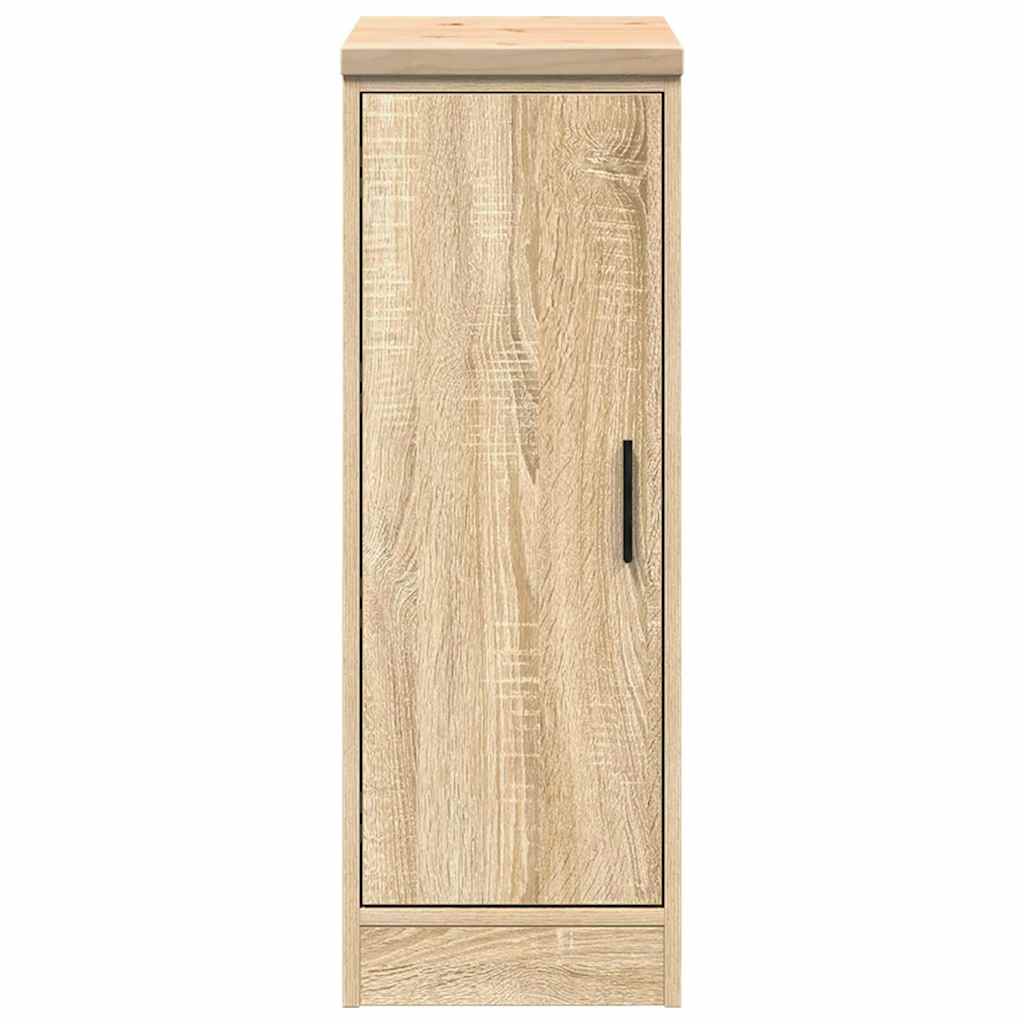 Garage storage cabinet Sonoma oak solid pine