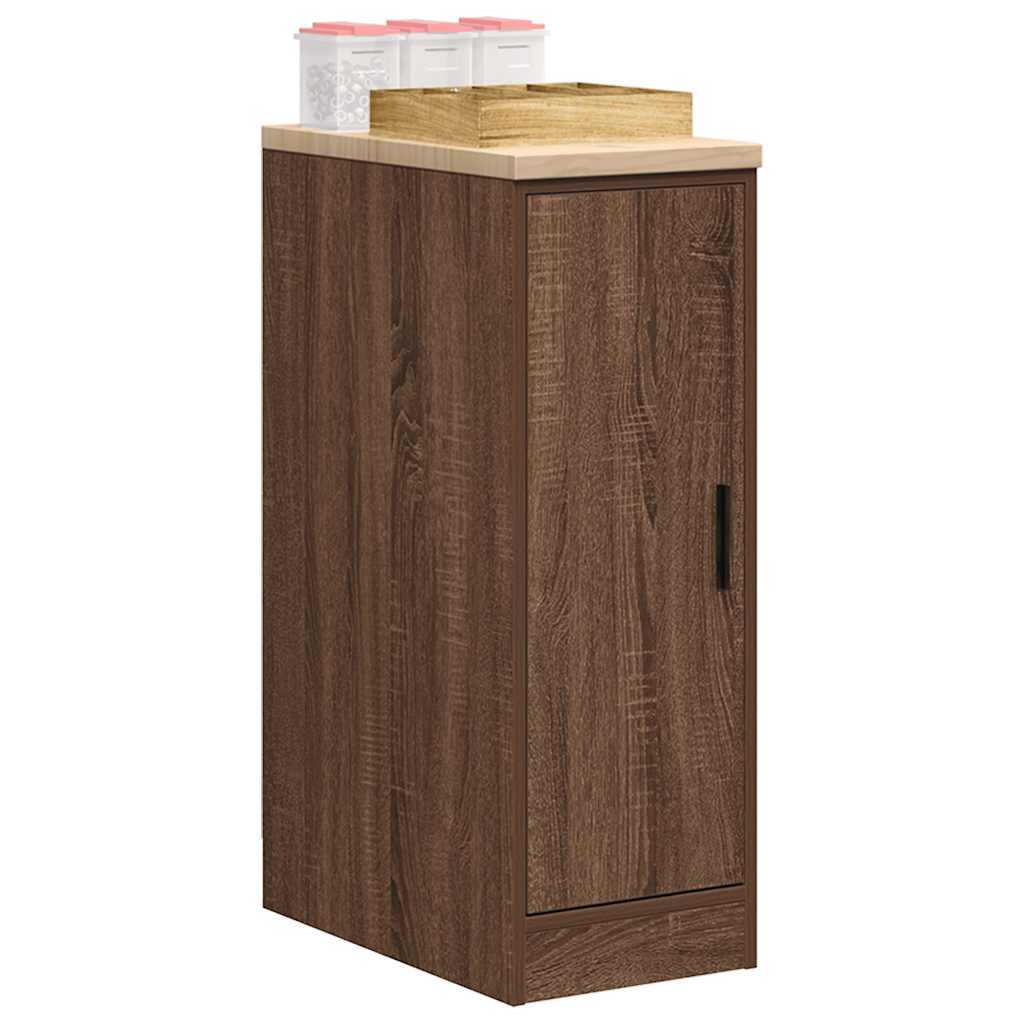 Garage storage cabinet 30x51x85 cm solid pine