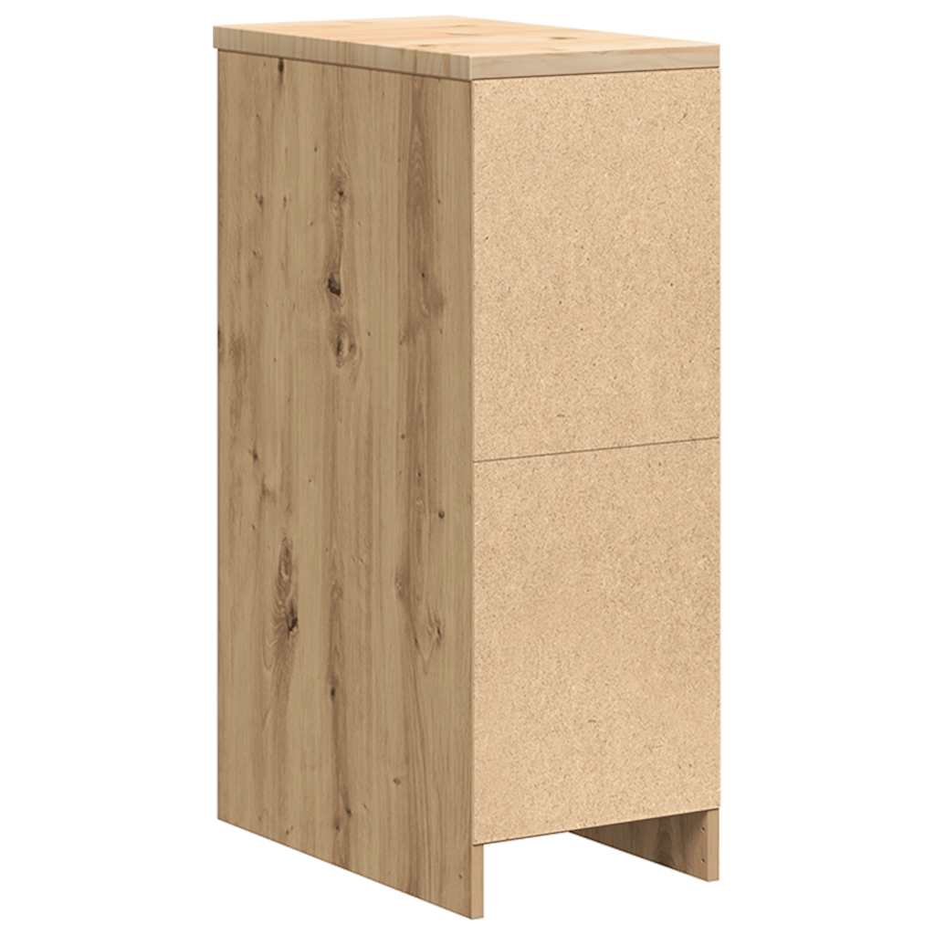 Garage Storage Cabinet Artisan Oak Solid Pine