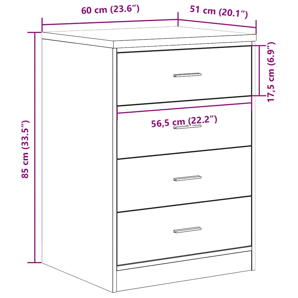 Garage Storage Cabinet Smoked Oak Solid Pine