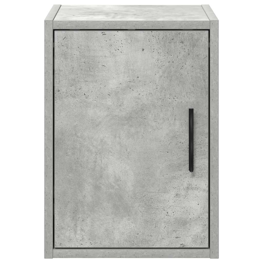 Garage wall cabinets 2 pcs. Concrete gray wood material