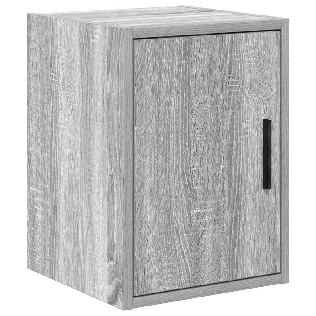 Garagen-Wandschrank Grau Sonoma Holzwerkstoff