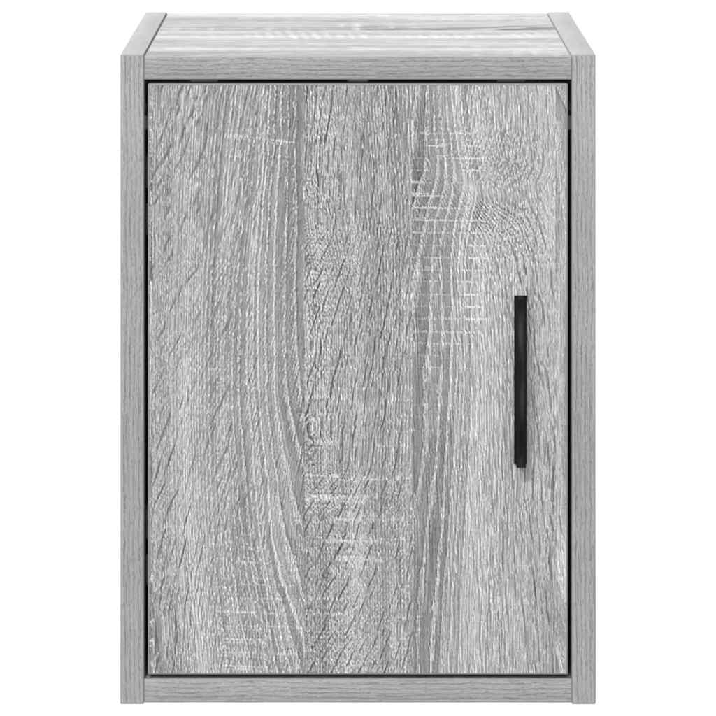 Garage Wall Cabinet Gray Sonoma Wood Material