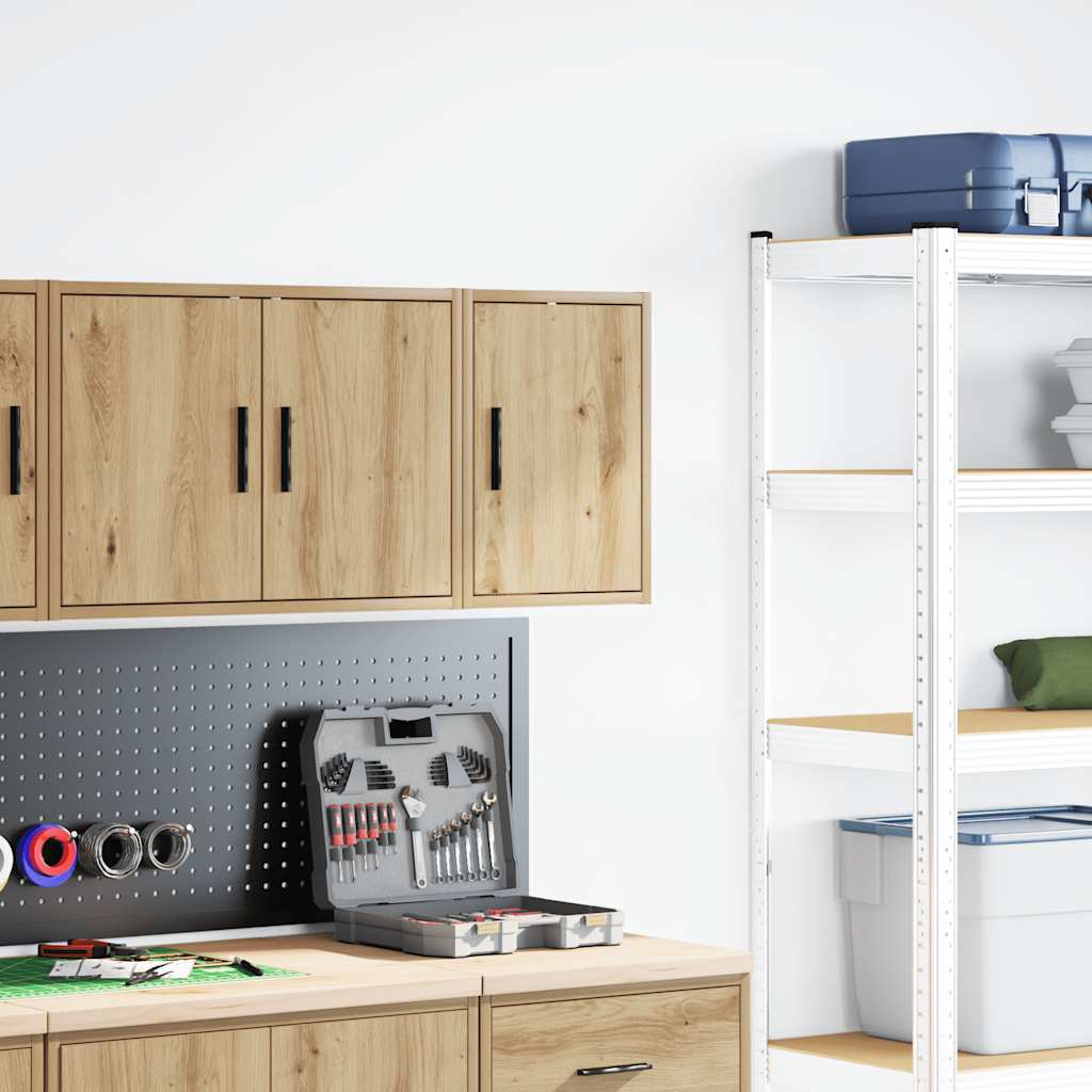 Garagen-Wandschrank Artisan-Eiche Holzwerkstoff