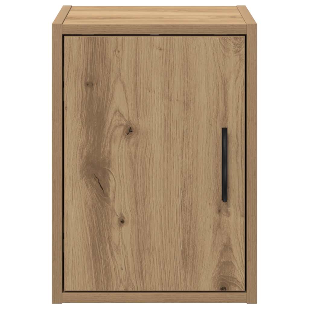 Garage wall cabinet Artisan oak wood material