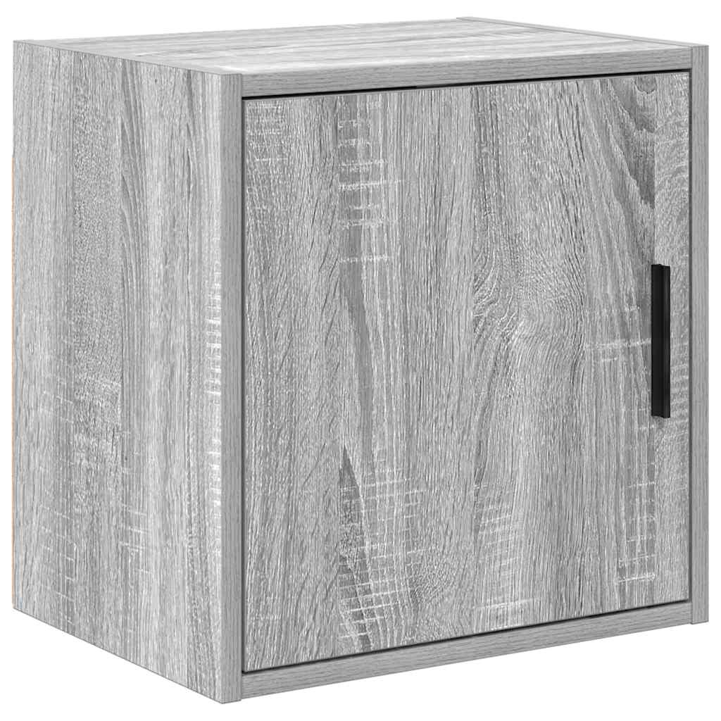 Garagen-Wandschrank Grau Sonoma Holzwerkstoff