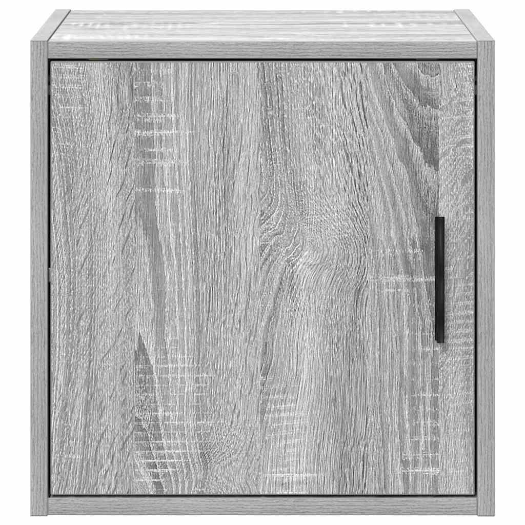 Garage Wall Cabinet Gray Sonoma Wood Material