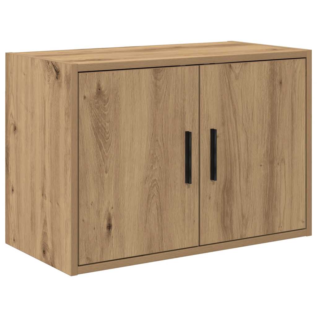 Garage wall cabinet Artisan oak wood material