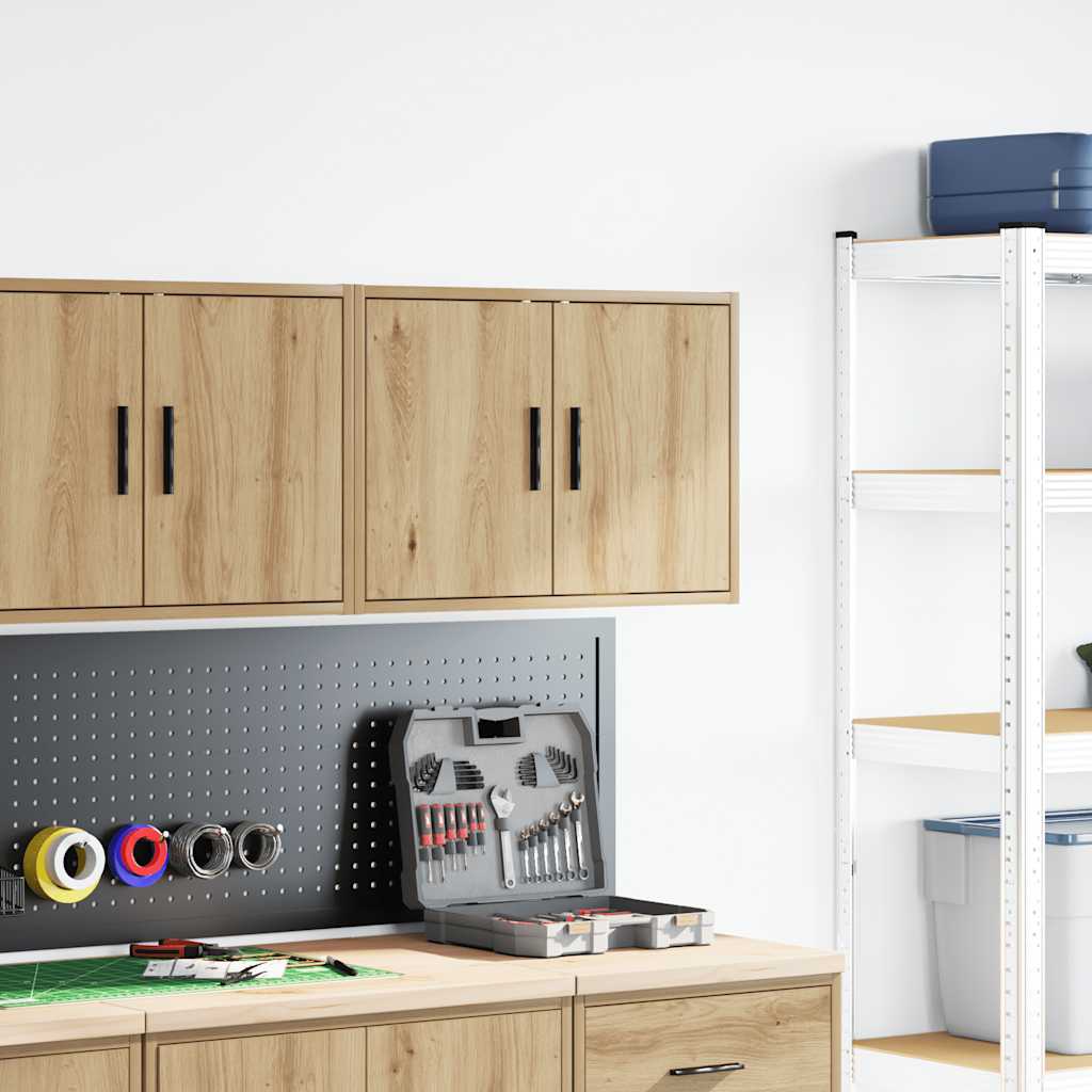 Garagen-Wandschrank Artisan-Eiche Holzwerkstoff