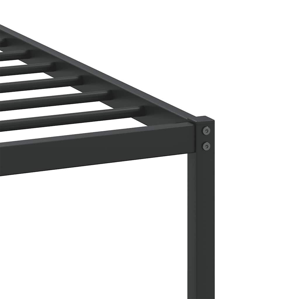 Bed frame without mattress Sonoma oak 80x200 cm wood material