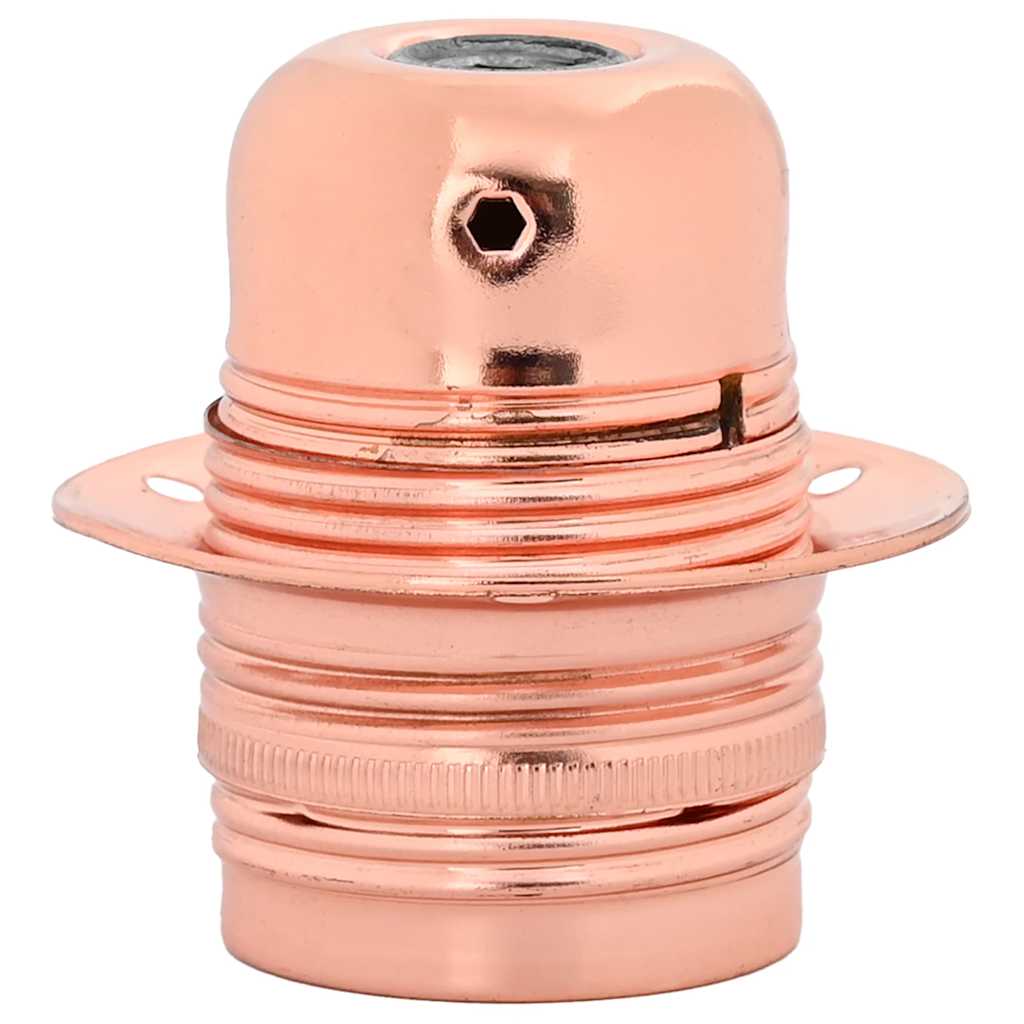 Lamp holders 2 pieces rose gold E27