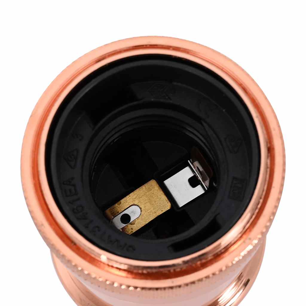 Lampenfassungen 2 Stk. Rosegold E27