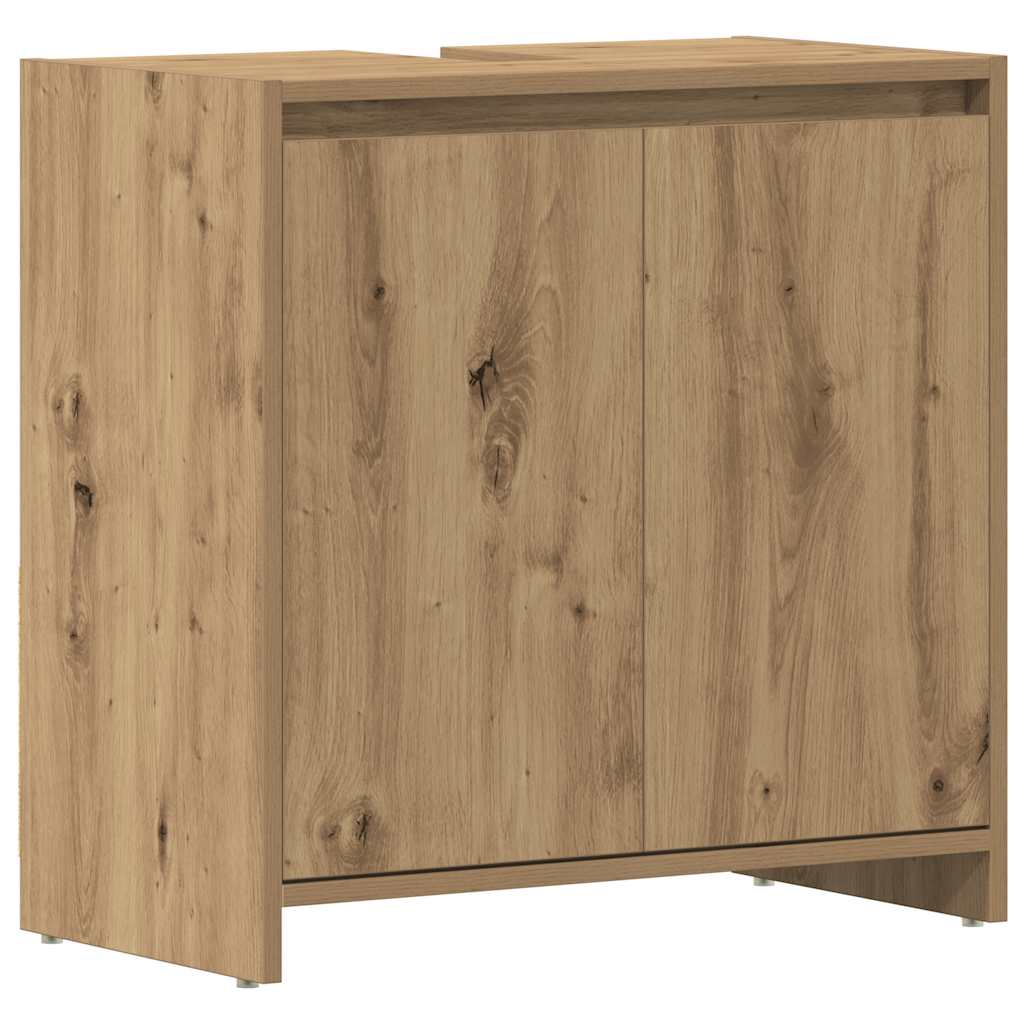 Washbasin cabinet Artisan oak 60x33x60 cm