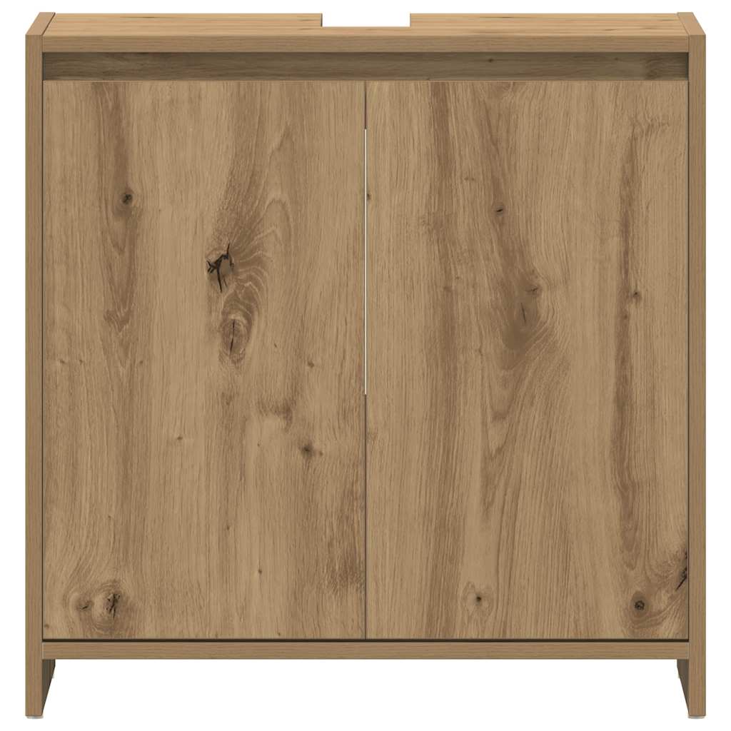 Washbasin cabinet Artisan oak 60x33x60 cm