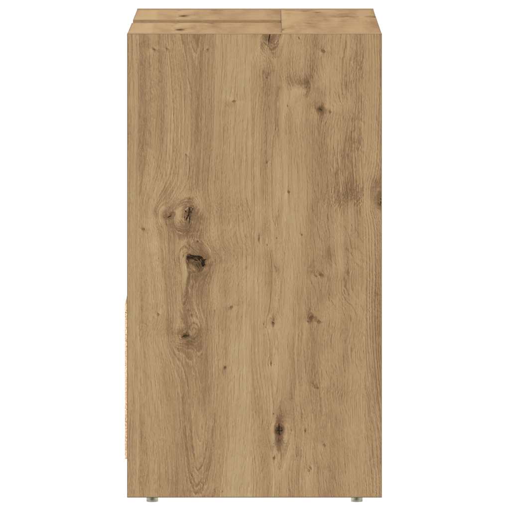 Washbasin cabinet Artisan oak 60x33x60 cm