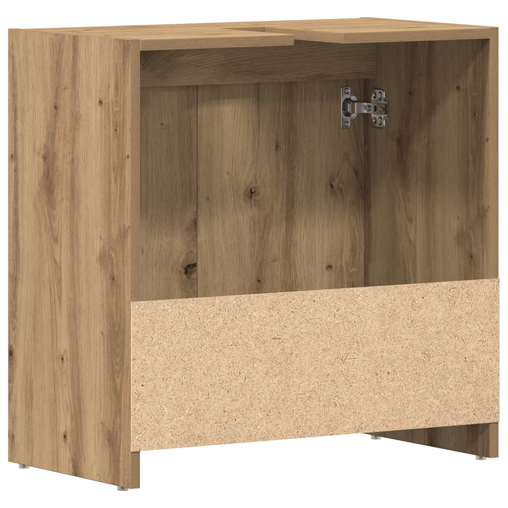 Washbasin cabinet Artisan oak 60x33x60 cm