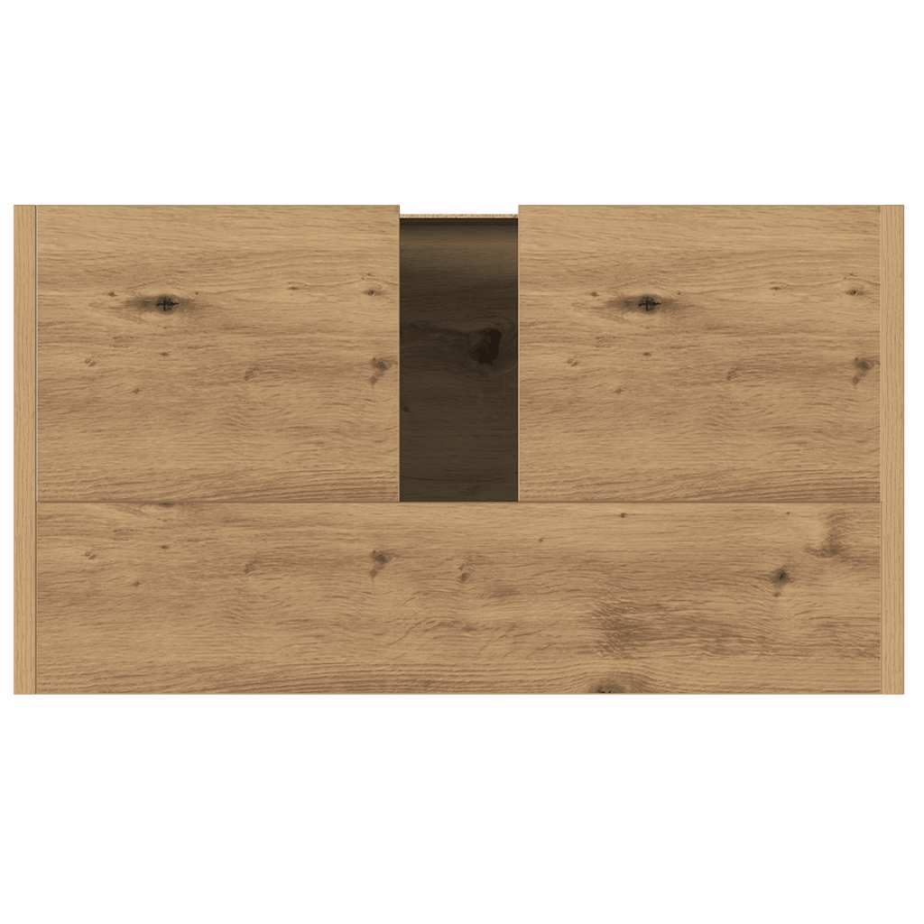 Washbasin cabinet Artisan oak 60x33x60 cm