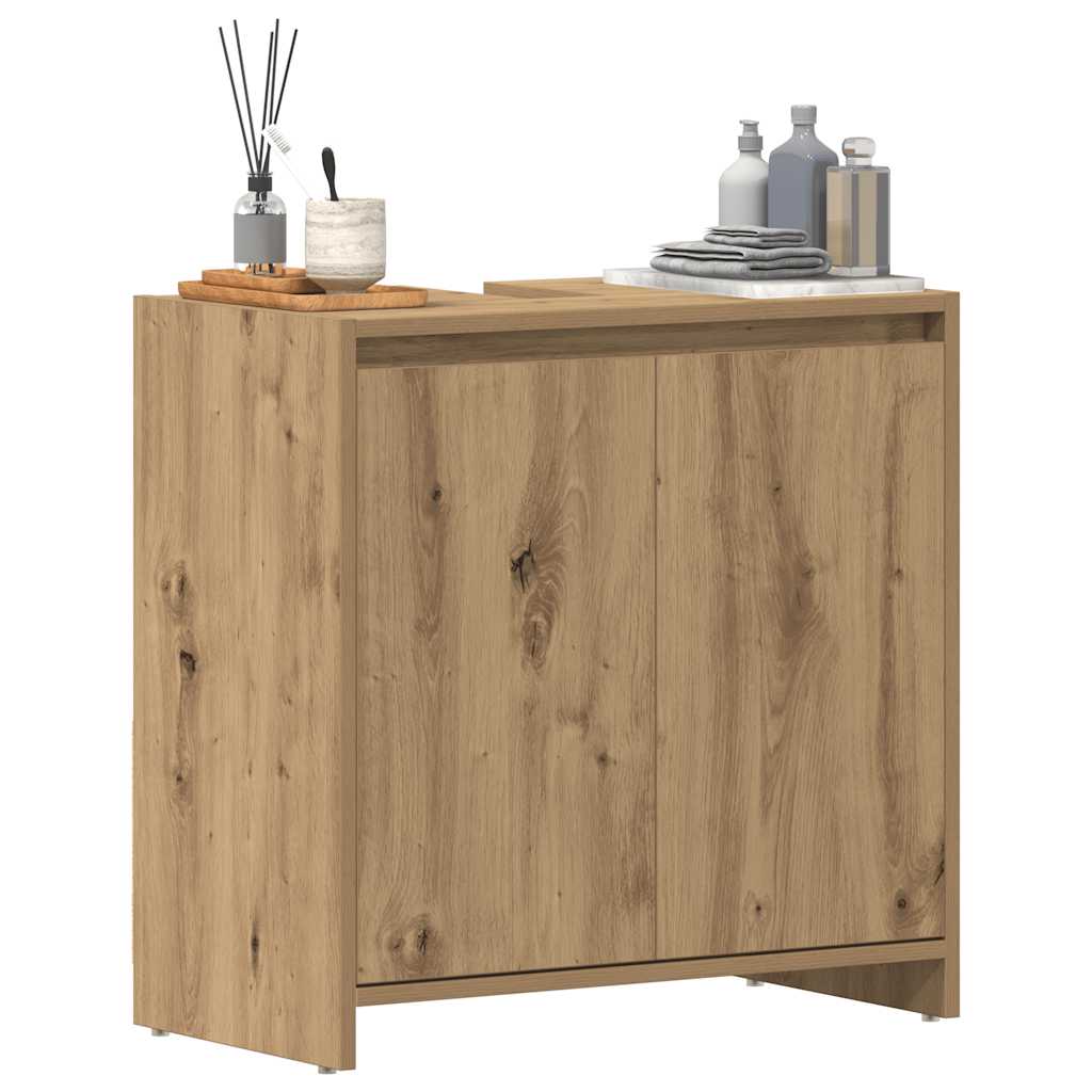 Washbasin cabinet Artisan oak 60x33x60 cm