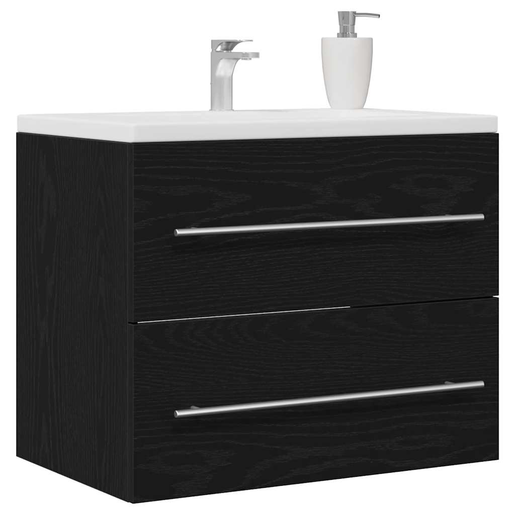 Washbasin Cabinet Brown Oak Look 60x38.5x48 cm