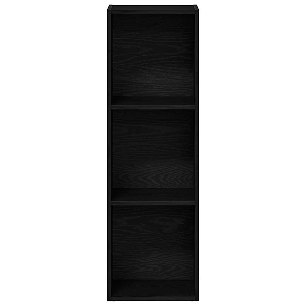 Bookshelf Black Oak Look 36x30x114 cm Wood Material