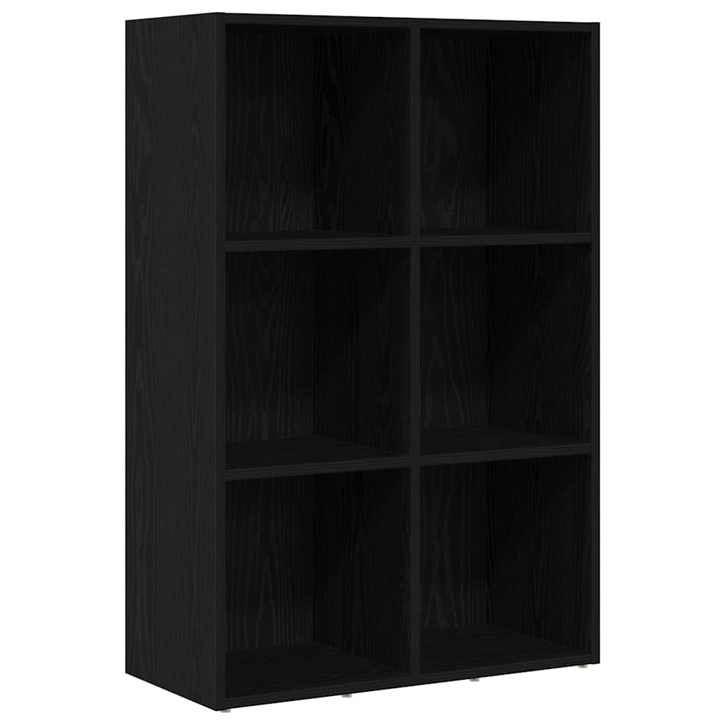 Bücherregal Braun Eichen-Optik 66x30x98 cm Holzwerkstoff