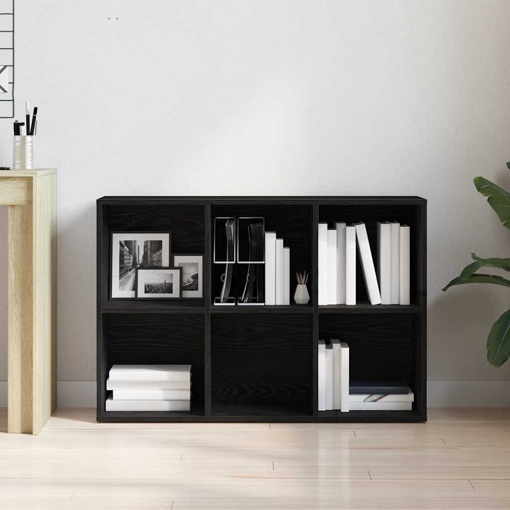 Bücherregal Braun Eichen-Optik 66x30x98 cm Holzwerkstoff