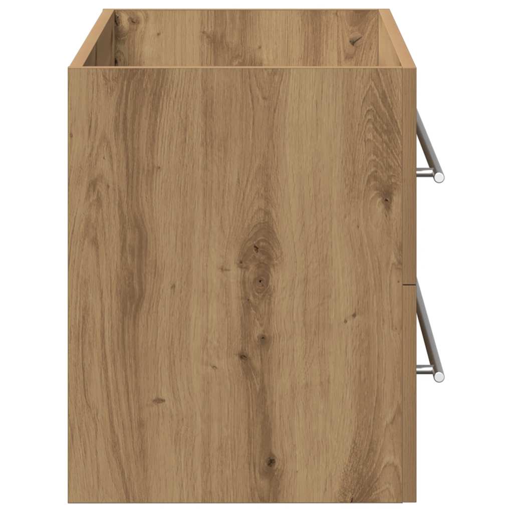 Washbasin cabinet Artisan oak 80x38.5x48 cm