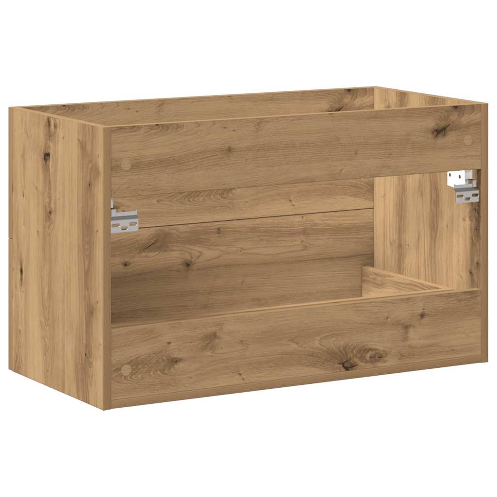 Washbasin cabinet Artisan oak 80x38.5x48 cm