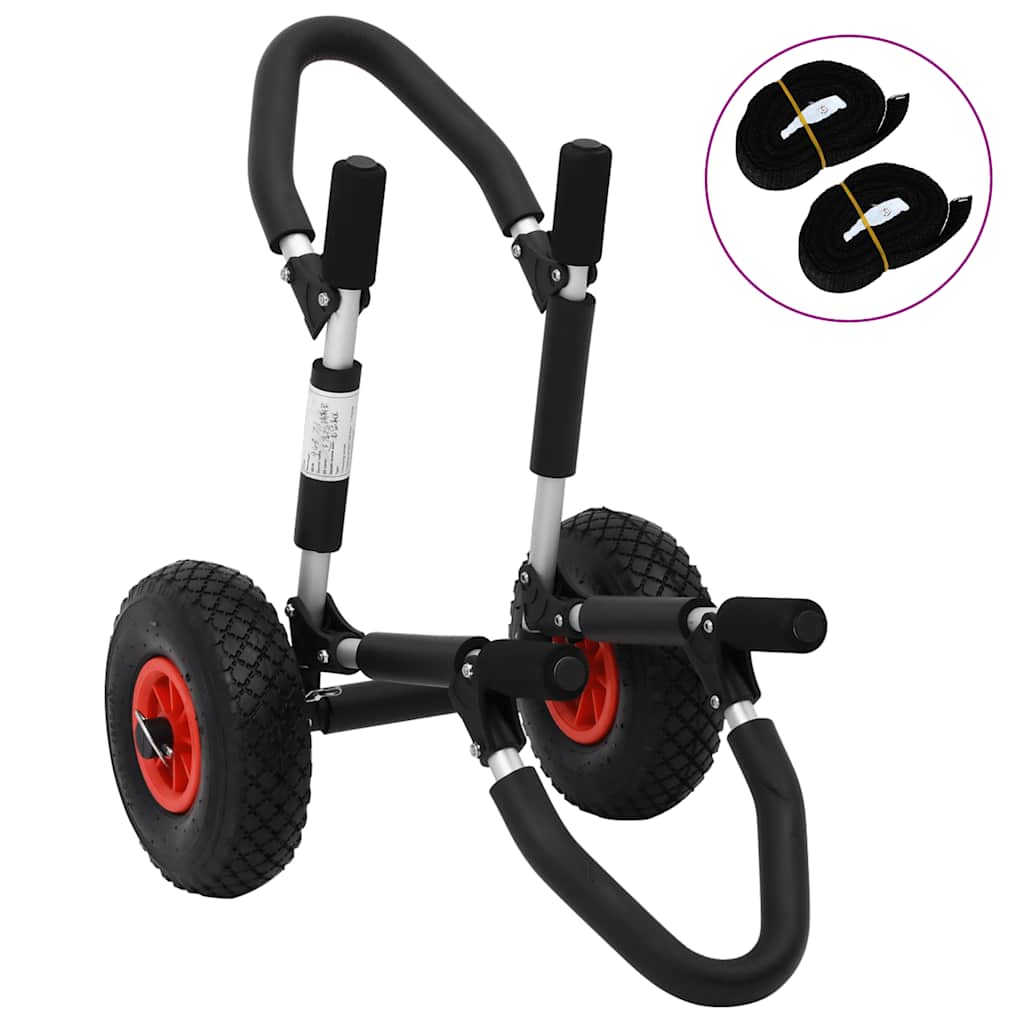 vidaXL Kajakwagen 2 Stk. Aluminium